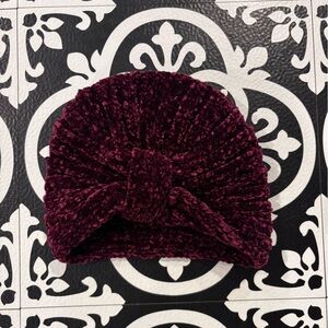 a new day Deep Burgundy Chenille Hat